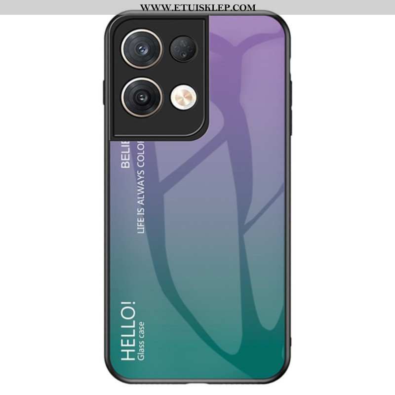 Etui do Oppo Reno 8 Pro Szkło Hartowane Witam